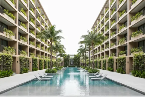 Serene Condo Layan, иллюстрация