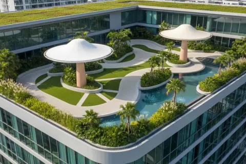 Sun Hills Lake Side, иллюстрация